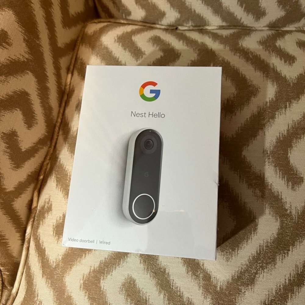 Google Nest Hello video doorbell wired